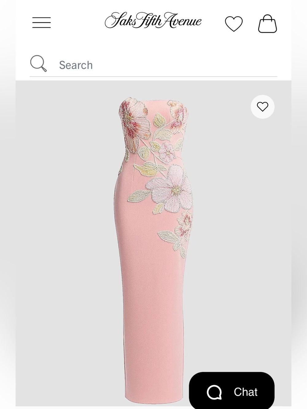 Dress The Population's Vivianna Pink Column Gown Size XS